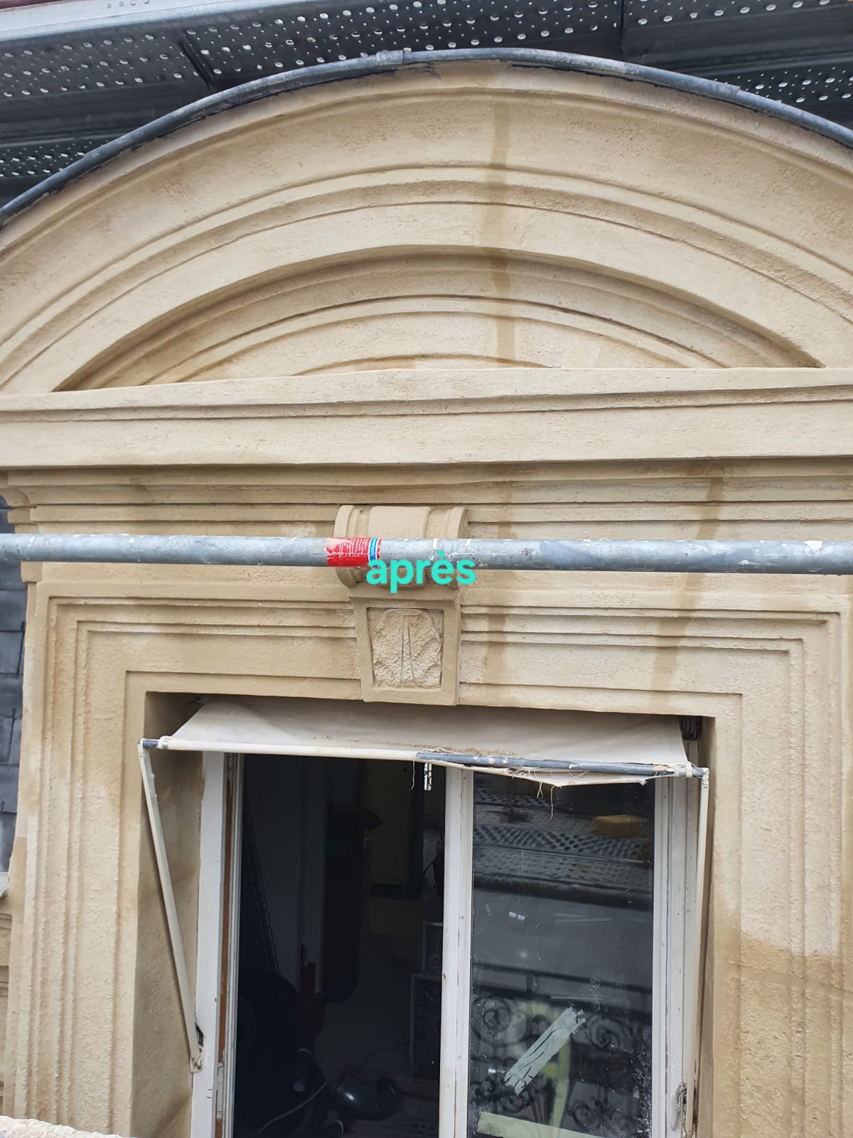 Rénovation façade ancienne — après